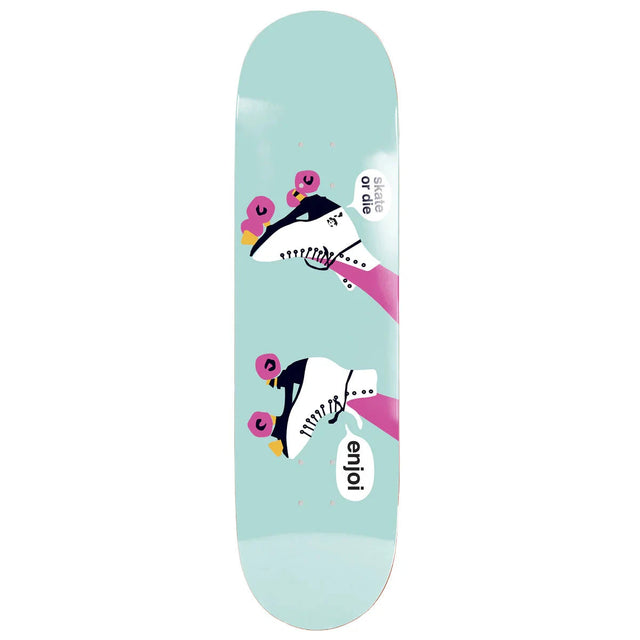 ENJOI Big Box Roller Skates 8.25 Skateboard Deck Skateboard Decks Enjoi 