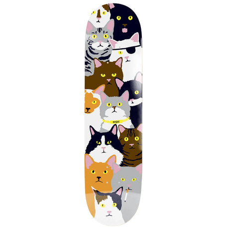 ENJOI Cat Collage 8.0 Skateboard Deck Skateboard Decks Enjoi 