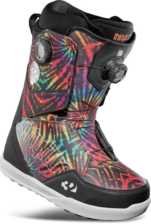 THIRTYTWO Lashed Double BOA X Pat Fava Snowboard Boots Black/Print 2024 Men's Snowboard Boots Thirtytwo 