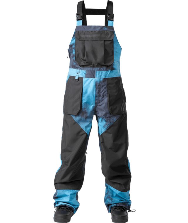 THIRTYTWO Basement Bib Snowboard Pants Haze 2024 Men's Snow Bib Pants Thirtytwo 