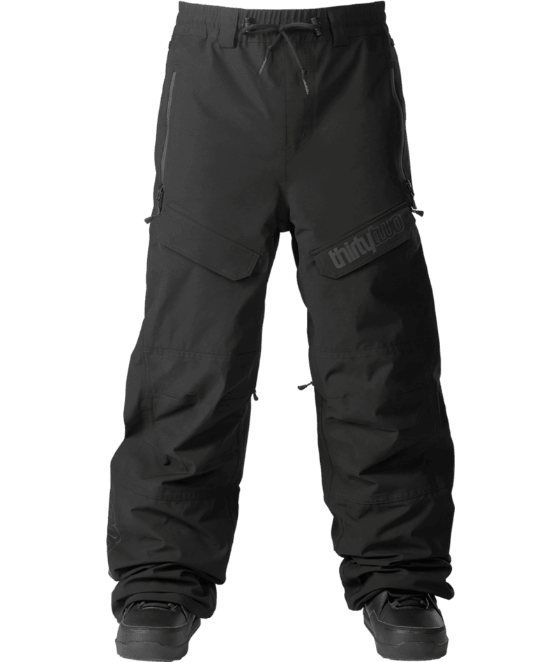 THIRTYTWO Sweeper XLT Snowboard Pants Black 2024 XL