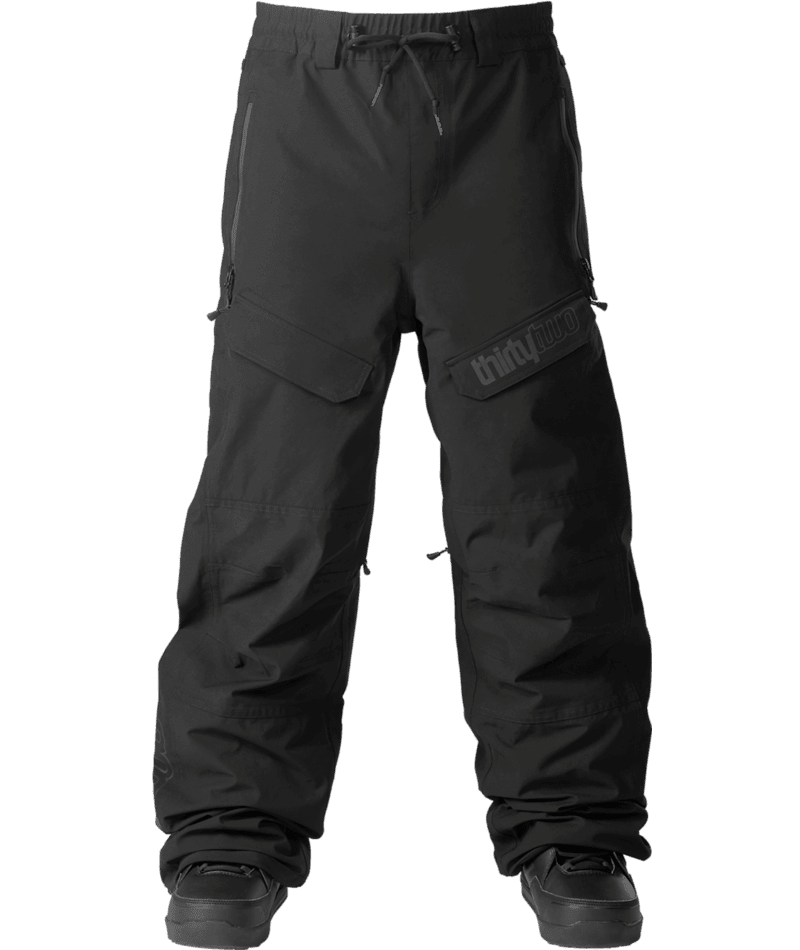 THIRTYTWO Sweeper XLT Snowboard Pants Black 2024 Men's Snow Pants Thirtytwo 