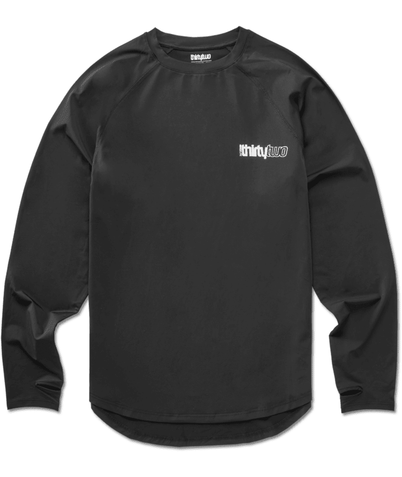 THIRTYTWO Ridelite Long Sleeve Base Layer Shirt Black Men's Base Layers Thirtytwo 