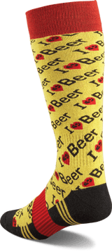 THIRTYTWO TM Merino Snowboard Socks Yellow Men's Snowboard Socks Thirtytwo 