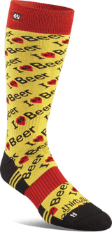 THIRTYTWO TM Merino Snowboard Socks Yellow Men's Snowboard Socks Thirtytwo 