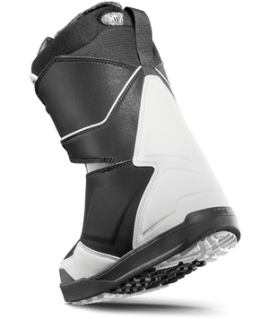 THIRTYTWO Women's Lashed Double Boa Melancon Snowboard Boots Black/White 2024 Women's Snowboard Boots Thirtytwo 