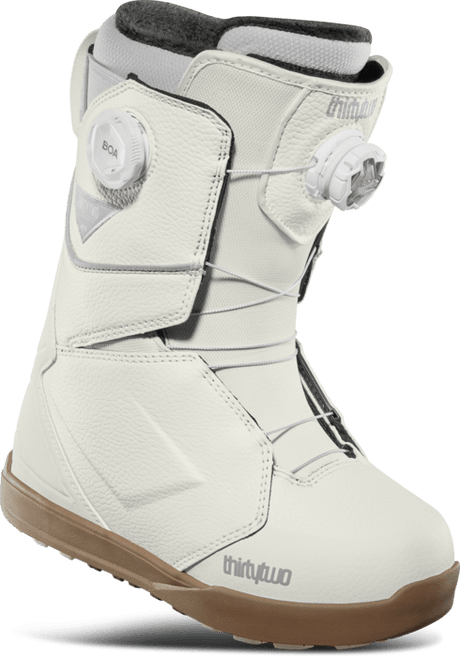 THIRTYTWO Women's Lashed Double BOA Snowboard Boots Bone 2025 Women's Snowboard Boots Thirtytwo 