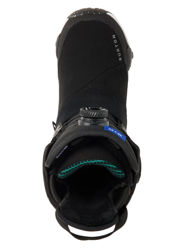 BURTON Women's Waverange X Step On Snowboard Boots Black 2026 Women's Step On Boots Burton 
