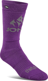 THIRTYTWO Women's Merino X Jones ASI Snowboard Socks Deep Purple Women's Snowboard Socks Thirtytwo 
