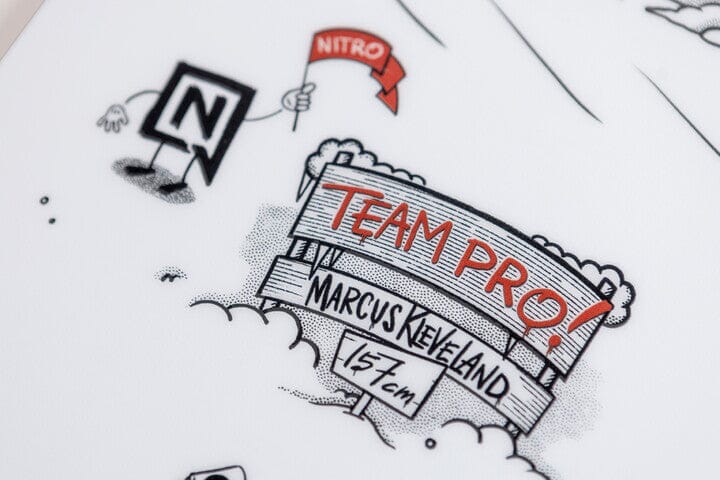 NITRO Team Pro X Marcus Kleveland Snowboard 2024 Men's Snowboards Nitro 