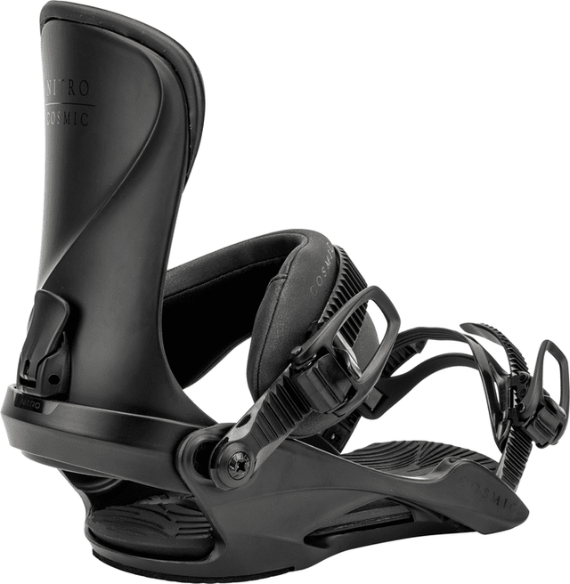 NITRO Women's Cosmic Snowboard Bindings Ultra Black 2026 Women's Snowboard Bindings Nitro 