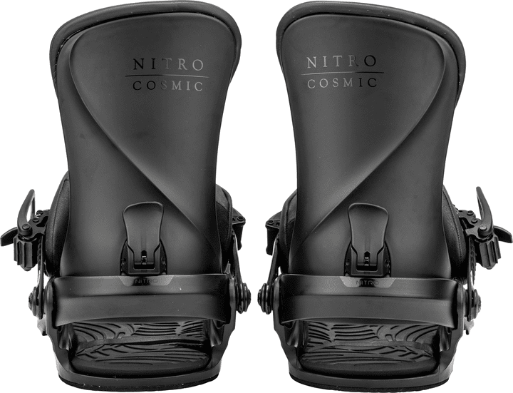 NITRO Women's Cosmic Snowboard Bindings Ultra Black 2026 Women's Snowboard Bindings Nitro 