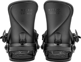 NITRO Women's Cosmic Snowboard Bindings Ultra Black 2026 Women's Snowboard Bindings Nitro 
