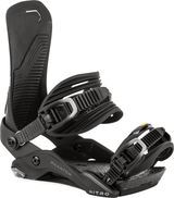 NITRO Phantom Snowboard Bindings Black Fade 2026 Men's Snowboard Bindings Nitro 