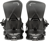 NITRO Phantom Snowboard Bindings Black Fade 2026 Men's Snowboard Bindings Nitro 
