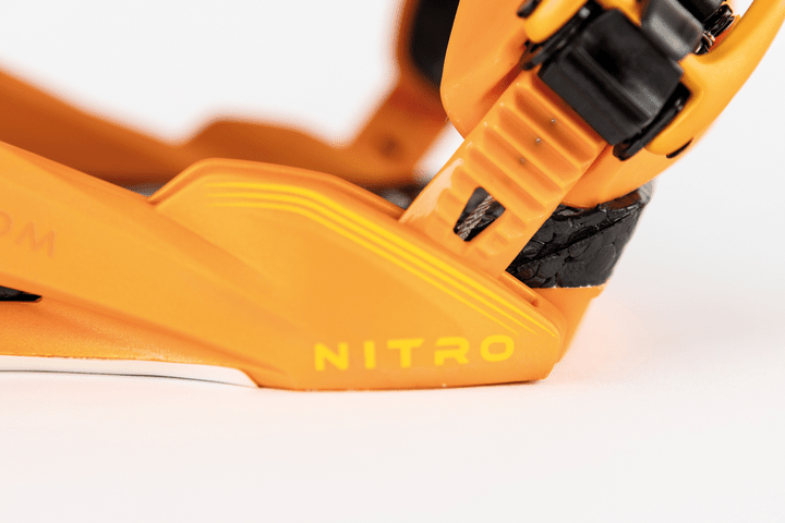 NITRO Phantom Snowboard Bindings Orange Fade 2026 Men's Snowboard Bindings Nitro 