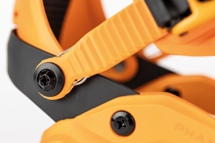 NITRO Phantom Snowboard Bindings Orange Fade 2026 Men's Snowboard Bindings Nitro 