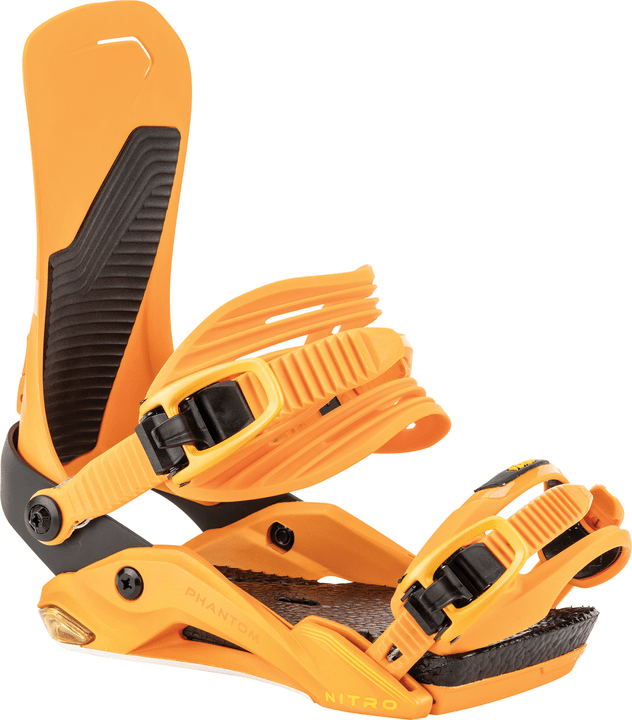 NITRO Phantom Snowboard Bindings Orange Fade 2026 Men's Snowboard Bindings Nitro 