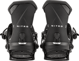 NITRO Team Snowboard Bindings Ultra Black 2026 Men's Snowboard Bindings Nitro 