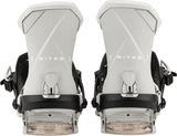 NITRO Team Snowboard Bindings Grey 2026 Men's Snowboard Bindings Nitro 