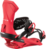 NITRO Team Snowboard Bindings Vivid Red 2026 Men's Snowboard Bindings Nitro 