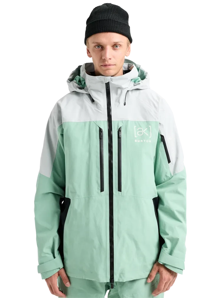 BURTON [ak] Swash GORE‑TEX 2L Snow Jacket Gray Cloud/Soft Sage/True Black 2026 Men's Snow Jackets Burton 