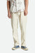 BRIXTON Choice Chino Regular Pant Whitecap Men's Pants Brixton 
