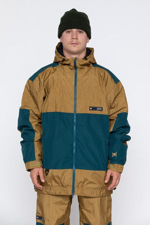 L1 Ventura Snowboard Jacket Dull Gold/Abyss 2024 Men's Snow Jackets L1 