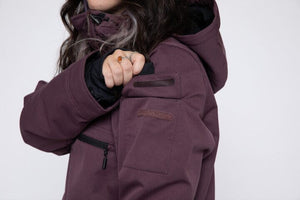 L1 Women's Prowler Snowboard Jacket Huckleberry 2024 Women's Snow Jackets L1 