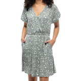 TENTREE Women's Kits Dress Agave Green/Field Flower Women's Dresses Tentree 