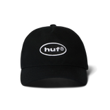 HUF 89' Oval 5 Panel Hat Black Men's Hats Huf 