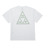 HUF Triple Triangle T-Shirt White/Gray Men's Short Sleeve T-Shirts Huf 
