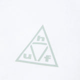 HUF Triple Triangle T-Shirt White/Gray Men's Short Sleeve T-Shirts Huf 