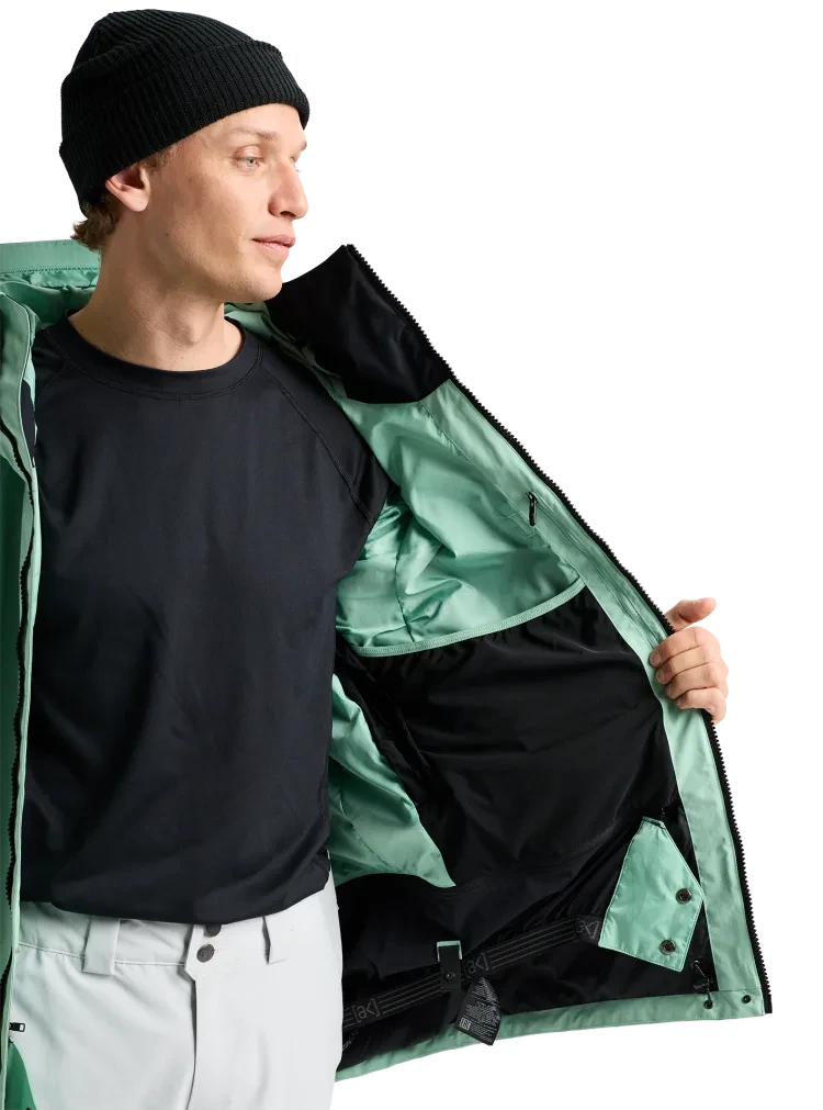 BURTON [ak] Cyclic GORE‑TEX 2L Snow Jacket Soft Sage 2026 Men's Snow Jackets Burton 