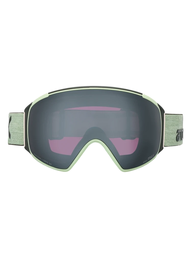 ANON M4S Toric Soft Sage - Perceive Sunny Onyx + Perceive Variable Violet + MFI Face Mask Snow Goggle Snow Goggles Anon 