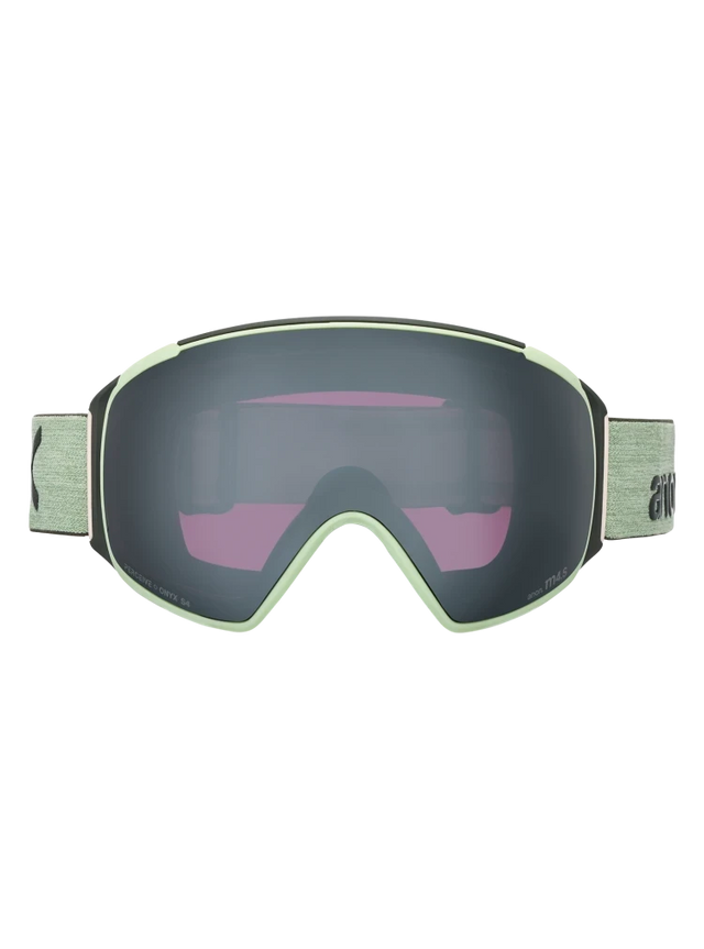 ANON M4S Toric Soft Sage - Perceive Sunny Onyx + Perceive Variable Violet + MFI Face Mask Snow Goggle Snow Goggles Anon 