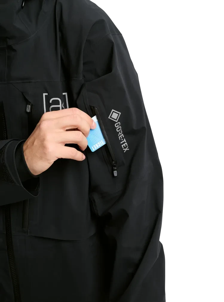 BURTON [ak] Hover GORE‑TEX C-KNIT 3L Stretch Snow Jacket True Black 2026 Men's Snow Jackets Burton 