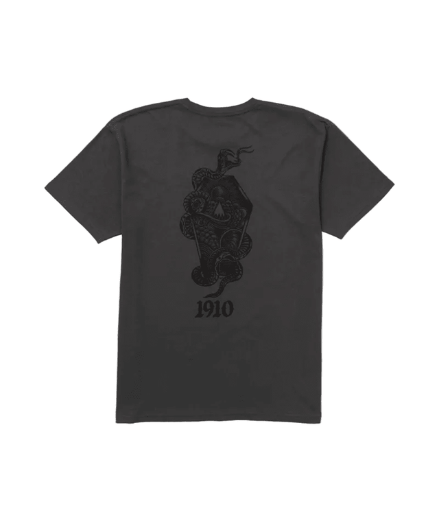 1910 Age Of Winters Discharge T-Shirt Vintage Black Men's Short Sleeve T-Shirts 1910 