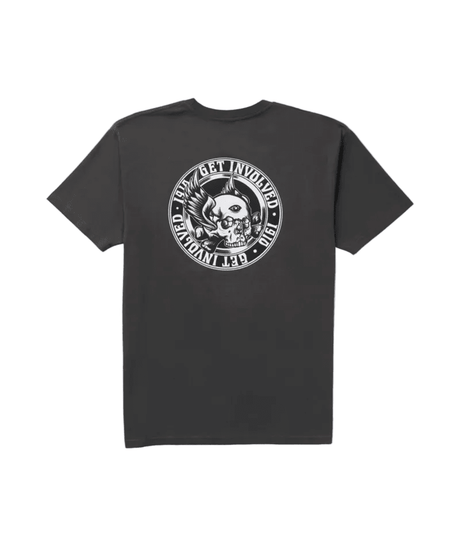 1910 Hero's III T-Shirt Vintage Black Men's Short Sleeve T-Shirts 1910 