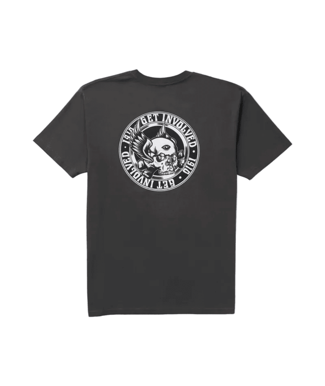 1910 Hero's III T-Shirt Vintage Black Men's Short Sleeve T-Shirts 1910 
