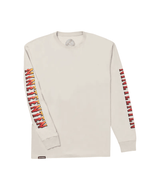 1910 Hawks On The Run Long Sleeve T-Shirt Bone Men's Long Sleeve T-Shirts 1910 