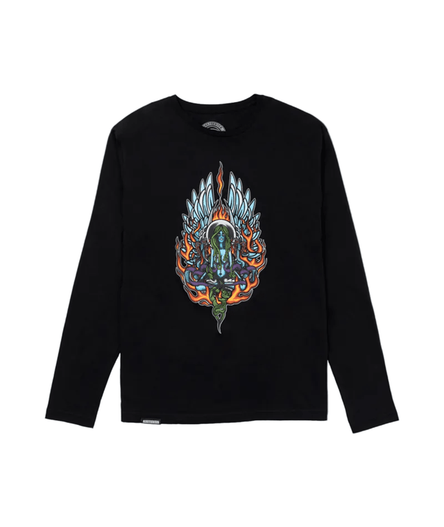 1910 Freya Long Sleeve T-Shirt Black Men's Long Sleeve T-Shirts 1910 