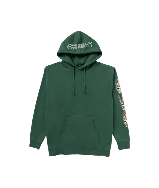 1910 Arrows In The Dark Pullover Hoodie Green Men's Pullover Hoodies 1910 