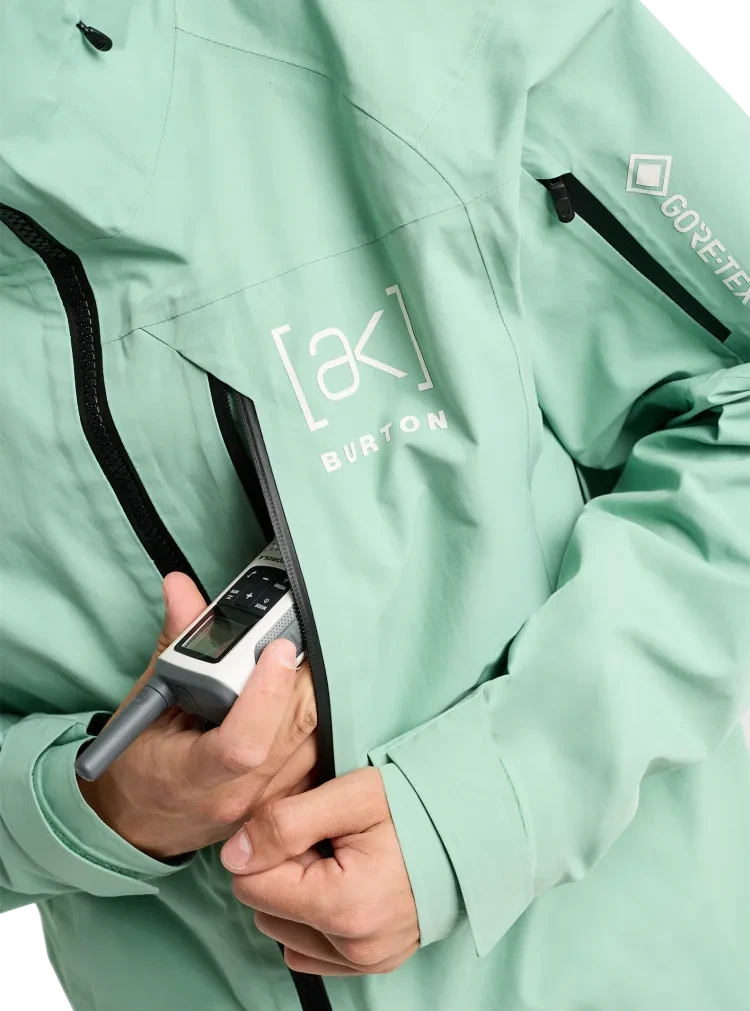 BURTON [ak] Cyclic GORE‑TEX 2L Snow Jacket Soft Sage 2026 Men's Snow Jackets Burton 