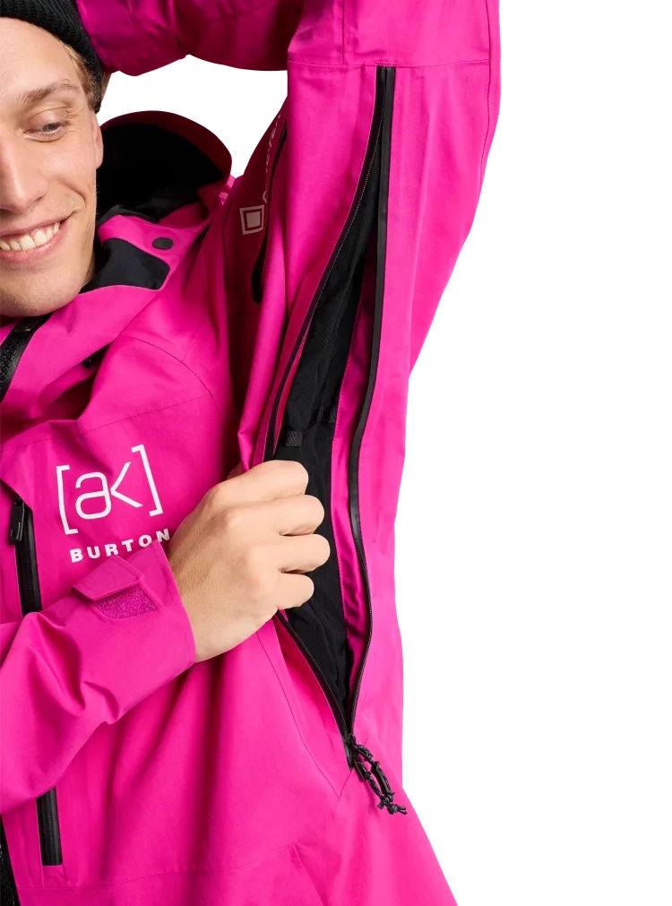 BURTON [ak] Cyclic GORE‑TEX 2L Snow Jacket Very Berry 2026 Men's Snow Jackets Burton 