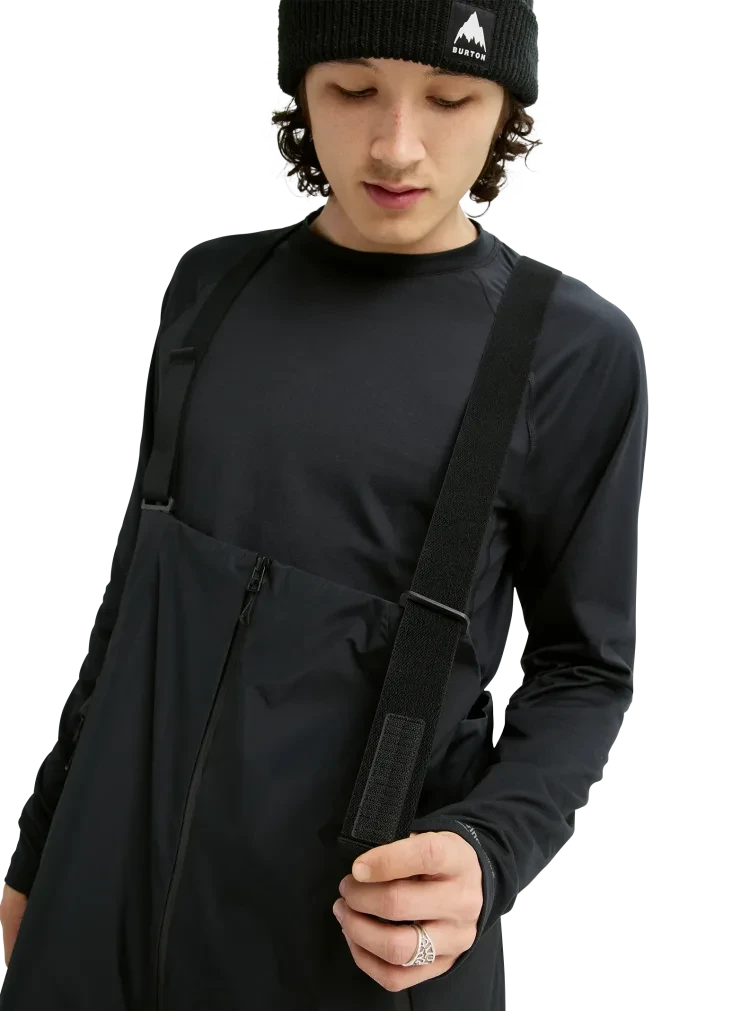 BURTON Futuretrust 2L Bib Snow Pants True Black 2026 Men's Snow Bib Pants Burton 