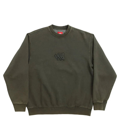VANS Skate Metal Crewneck Sweater Grape Leaf Men's Crewnecks Vans 