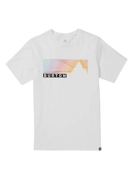 BURTON Elmore T-Shirt Stout White Men's Short Sleeve T-Shirts Burton 