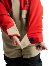 BURTON Toddler 2L One Piece Snow Suit Flame Scarlet/Summit Taupe 2026 Toddler Outerwear Burton 