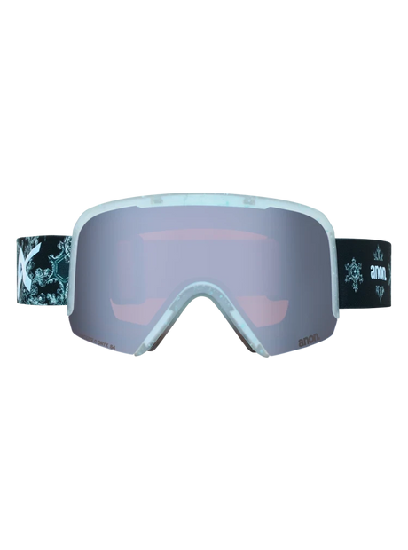 ANON Nesa S Snow Flurry - Perceive Sunny Onyx + Perceive Cloudy Burst + MFI Face Mask Snow Goggle Snow Goggles Anon 